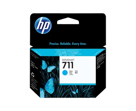 Hewlett-packard HP no.711 Cyan Ink Cartridge 29-ml / CZ130A