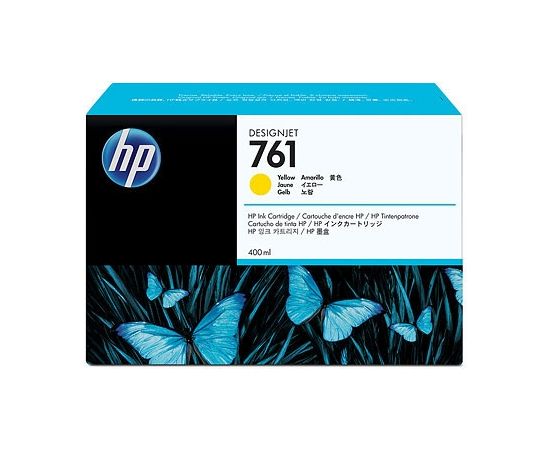 Hewlett-packard HP no.761 400 ml Yellow Designjet Ink Cartridge / CM992A