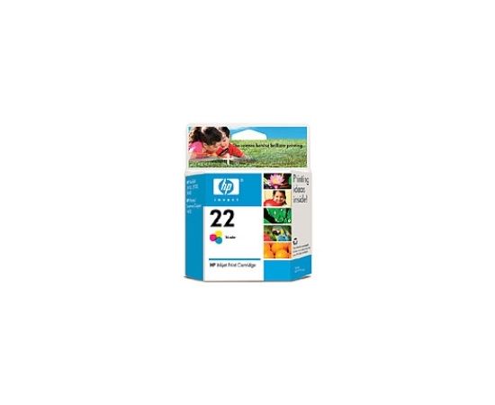 Hewlett-packard HP no.22 Ink Cart. 3-colour (5 ml) / C9352AE