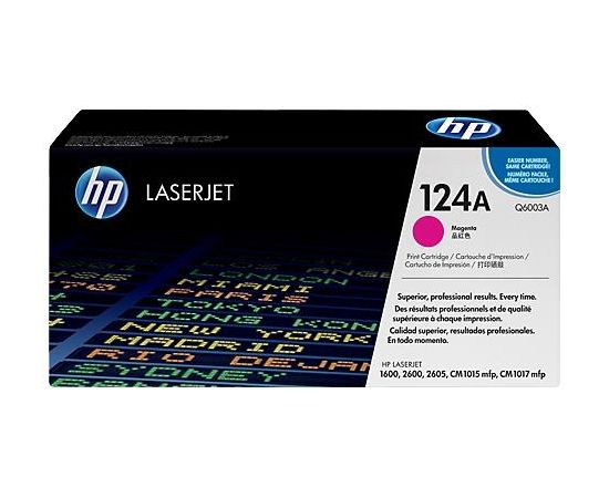 Hewlett-packard TONER MAGENTA 124A /LJ1600/2K Q6003A HP