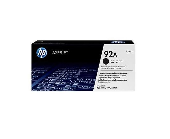 Hewlett-packard TONER BLACK 92A /LJ1100 2.5K/C4092A HP