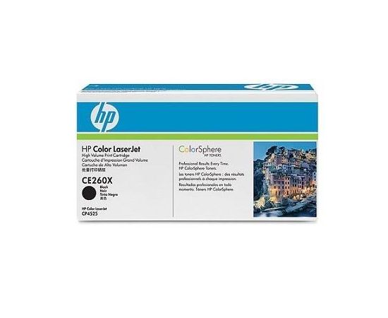 Hewlett-packard TONER BLACK /CP4525 17K/CE260XC HP