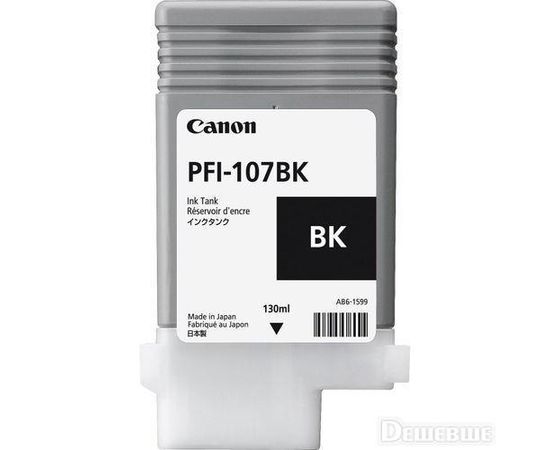 INK CARTRIDGE BLACK PFI-107/6705B001 CANON