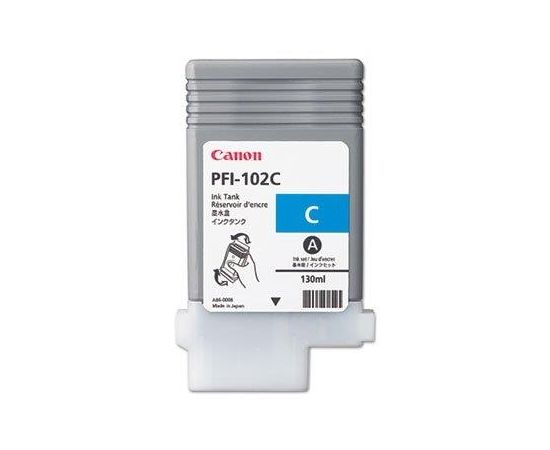 INK CARTRIDGE CYAN PFI-102C/0896B001 CANON