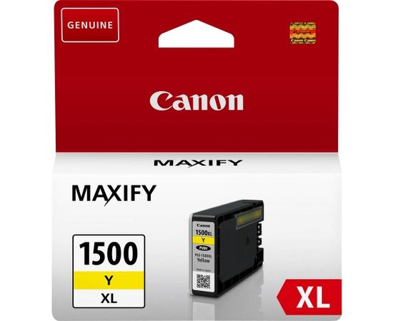 INK CARTRIDGE YELLOW PGI-1500/XL 9195B001 CANON