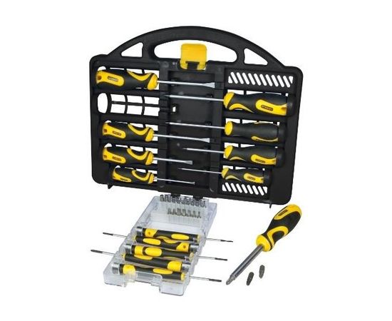 Skrūvgriežu komplekts Stanley 34 gb. (62-141)