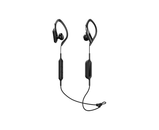 Panasonic Sport Earphones RP-BTS10E-K In-ear/Ear-hook, Bluetooth, Microphone, Black, Wireless