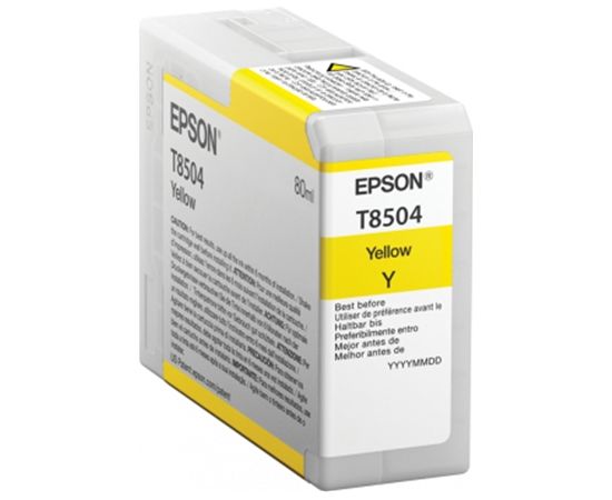 Epson T8504 Ink Cartridge, Yellow
