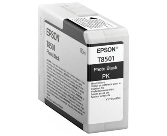 Epson T8501 Ink Cartridge, Black