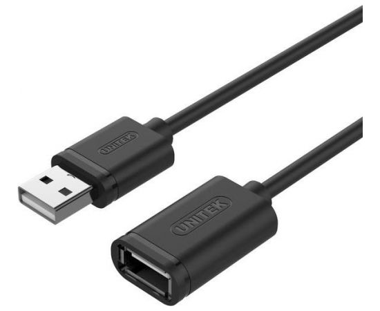 Unitek USB extension converter USB2.0 AM-AF, 0,5m; Y-C447GBK