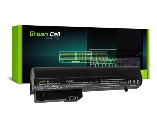 Battery Green Cell for HP Compaq 2510p nc2400 2530p 2540p Baterijas portatīvajiem datoriem