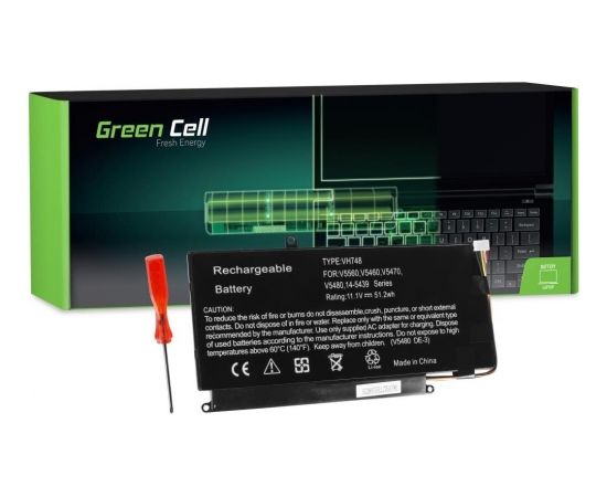 Battery Green Cell VH748 for Dell Vostro 5460 5470 5480 5560 Dell Inspiron 14 5