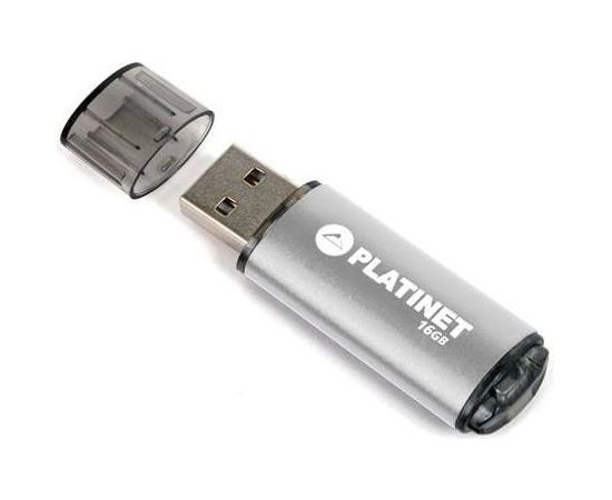 Platinet USB Flash Drive X-Depo 16GB (sudraba)