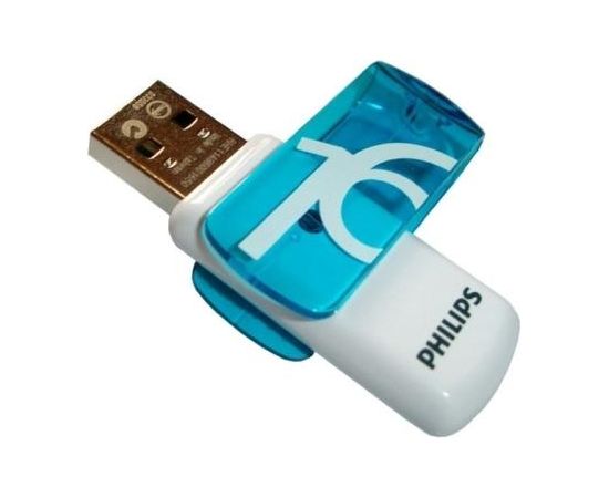 Philips USB 2.0 Flash Drive Vivid Edition (синяя) 16GB