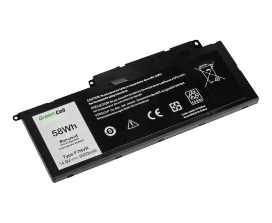 Battery Green Cell F7HVR for Dell Inspiron 15 7537 17 7737 7746, Dell Vostro 14