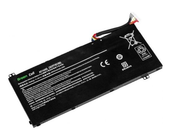 Battery Green Cell AC14A8L for Acer Aspire Nitro V15 VN7-571G VN7-572G VN7-591G