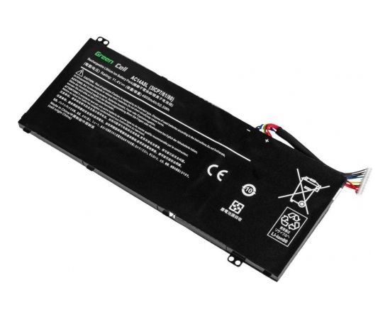 Battery Green Cell AC14A8L for Acer Aspire Nitro V15 VN7-571G VN7-572G VN7-591G