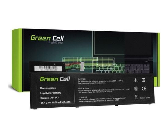 Bateria Green Cell AP12A3i do Acer Aspire Timeline Ultra M3 M3-581TG M5 M5-481TG