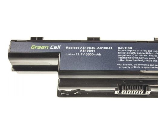 Battery Green Cell AS10D* for Acer Aspire z 5733 5742G 5750 5750G AS10D31 6600mAh