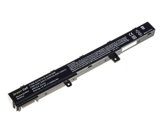 Battery Green Cell A31N1319 A41N1308 Asus X451MAV X551 X551C X551CA X551M X551MA