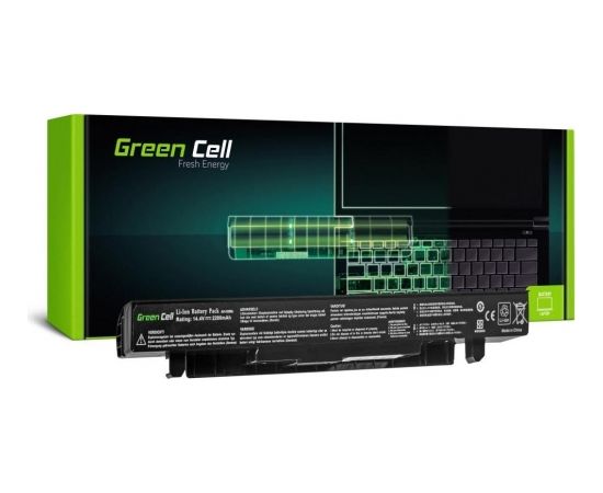 Baterija Green Cell A41-X550A Green Cell for Asus X550 X550C X550CA X550CC X550V