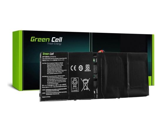 Battery Green Cell AP13B3K Acer Aspire V5-552 V5-552P V5-572 V5-573 V5-573G V7-5 Baterijas portatīvajiem datoriem