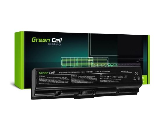 Battery Green Cell PA3534U-1BRS for Toshiba Satellite A200 A300 A350 L300 L500