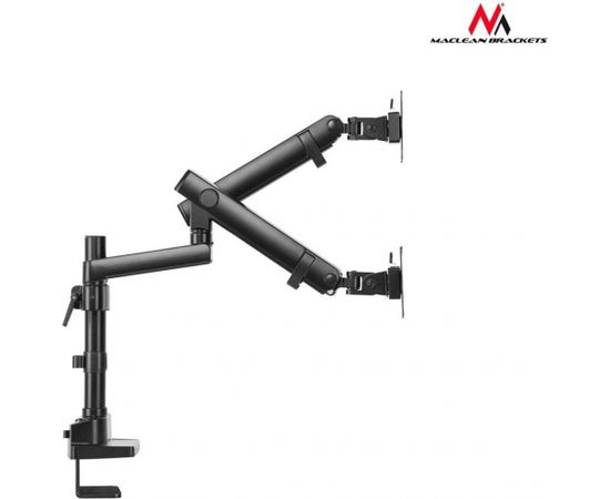 Maclean MC-812 Desk holder 2 LED screens 17-32 ''2x8kg vesa 75x75 and 100x100