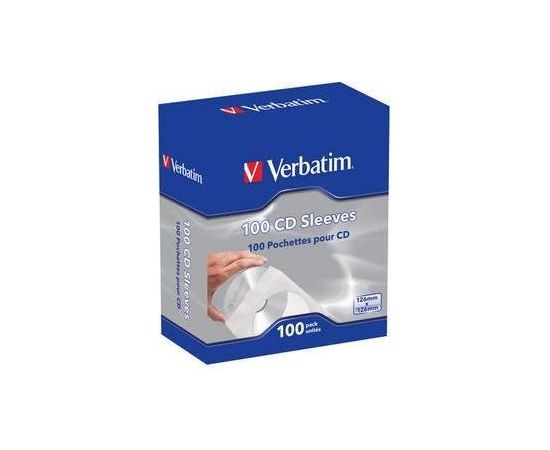 Verbatim CD PAPER SLEEVES 100 PACK