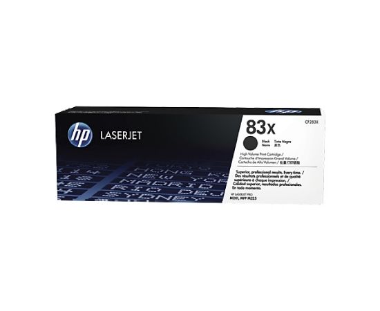 Hewlett-packard HP 83X Black LaserJet Toner Cartridge (2.200 pages) / CF283X