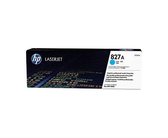 Hewlett-packard HP no.827A Cyan LaserJet Toner Cartridge (32.000pages) / CF301A