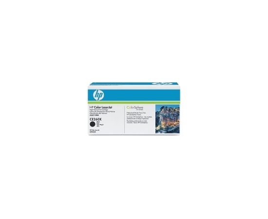 Hewlett-packard HP Color Laserjet CP4525 series Toner Black (17.000 pages) / CE260X