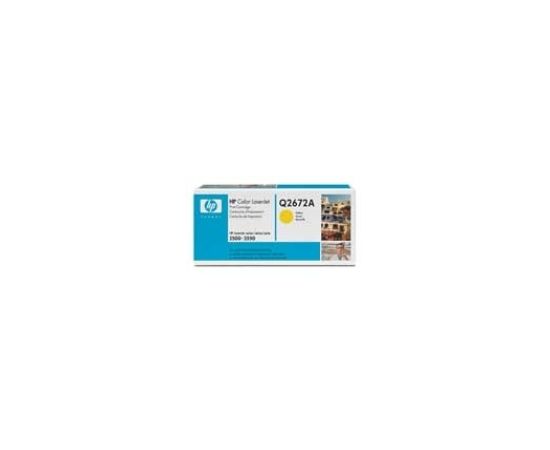 Hewlett-packard HP Color LaserJet 3500/3550 Toner Yellow (4.000 pages) / Q2672A