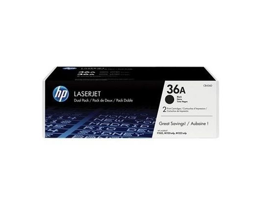 Hewlett-packard TONER BLACK 36A DUAL PACK/2K CB436AD HP