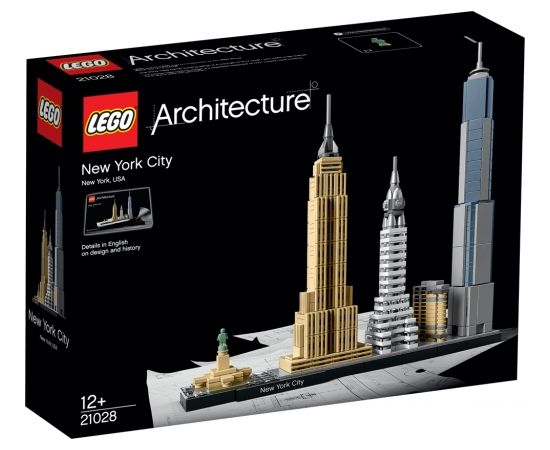 LEGO Architecture Ņujorka, no 12 gadiem  21028