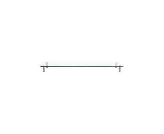LOGILINK - Glass tabletop monitor riser, extra wide, max. 20 kg