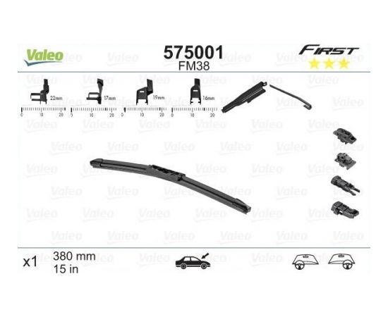 Valeo Logu tīrītāja slotiņa 575001