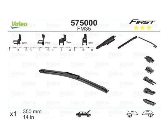 Valeo Logu tīrītāja slotiņa 575000