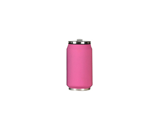 Yoko Design Isotherm Tin Can 280 ml, Soft touch rose