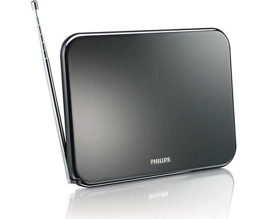 Philips SDV6224/12 Iekštelpu digitālās televīzijas antena ar 42 dB pastiprinājums (HDTV/UHF/VHF/FM)