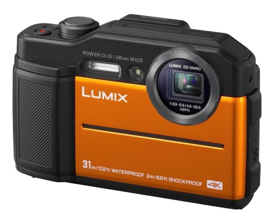 Panasonic Lumix DC-FT7, оранжевый