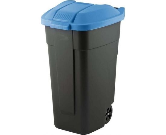 Curver Atkritumu tvertne uz riteņiem 110L melna/zila