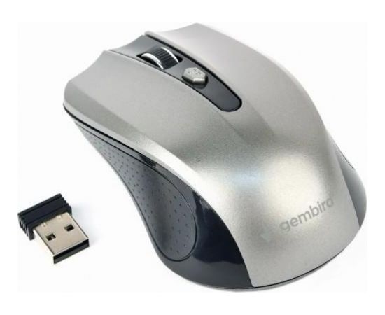 MOUSE USB OPTICAL WRL BLACK/GREY MUSW-4B-04-BG GEMBIRD