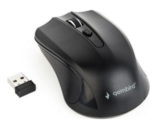 MOUSE USB OPTICAL WRL/BLACK MUSW-4B-04 GEMBIRD