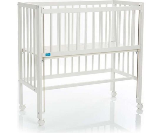 Fillikid Bedside Crib Cocon  Art.533-05  White  Деревянная детская кроватка 90 х 40 cm