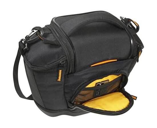 Case Logic Medium SLR Camera Bag Black, * Professional aesthetic with a touch of outdoor look;* Shoulder bag with dedicated space for 1SLR camera &amp; 3 lenses; * Front organizer to store extra accessories; * EVA base gives stability &amp; protects; * Ha