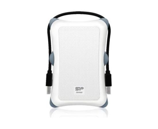 External HDD Silicon Power Armor A30 2.5'' 2TB USB 3.0, Anti-shock, White