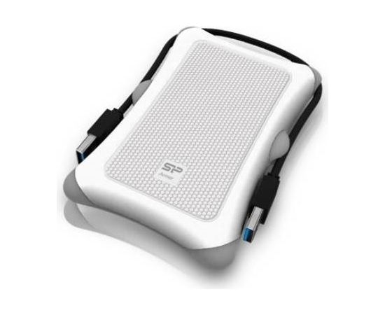 External HDD Silicon Power Armor A30 2.5'' 2TB USB 3.0, Anti-shock, White