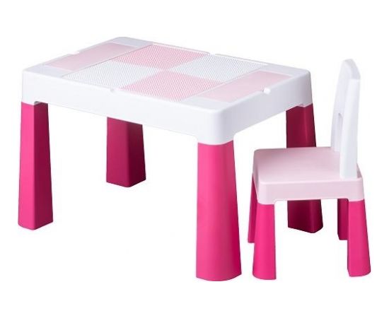 Galdiņš+krēsliņš MULTIFUN pink TegaBaby MF-001