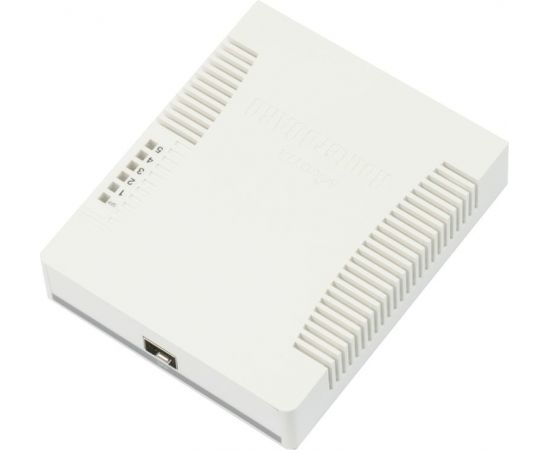 MikroTik Switch RB260GS 10/100/1000 Mbit/s, Ethernet LAN (RJ-45) ports 5, POE-in, SFP ports quantity 1